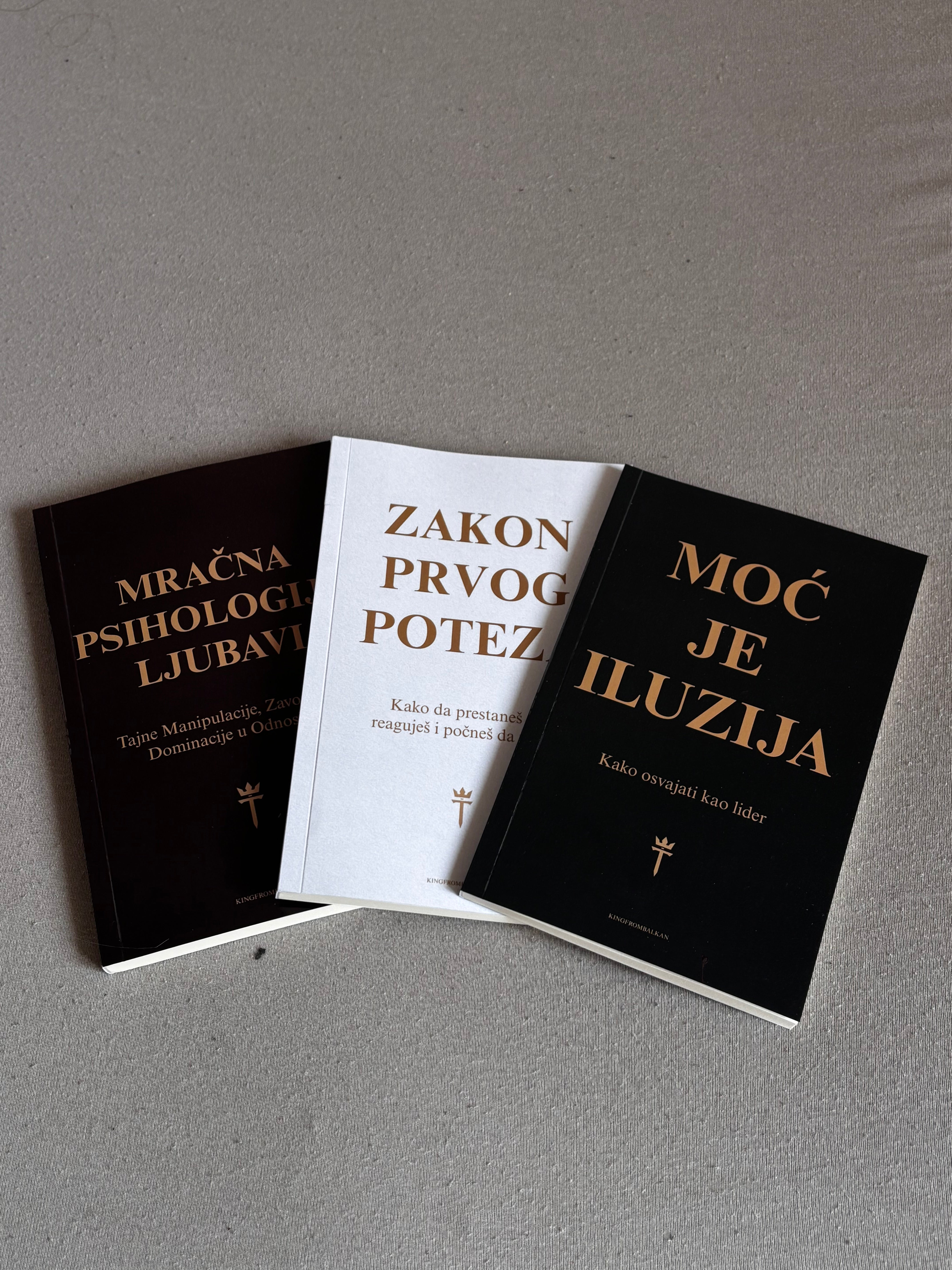 Bundle 3 u 1 - FIZIČKE KNJIGE