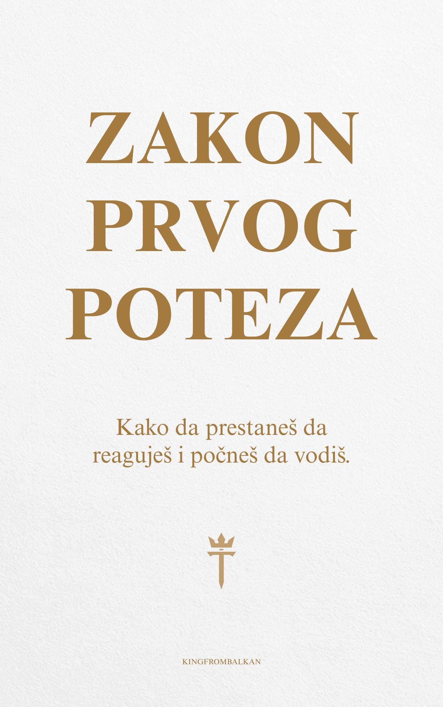 Zakon Prvog Poteza - ELEKTRONSKA KNJIGA